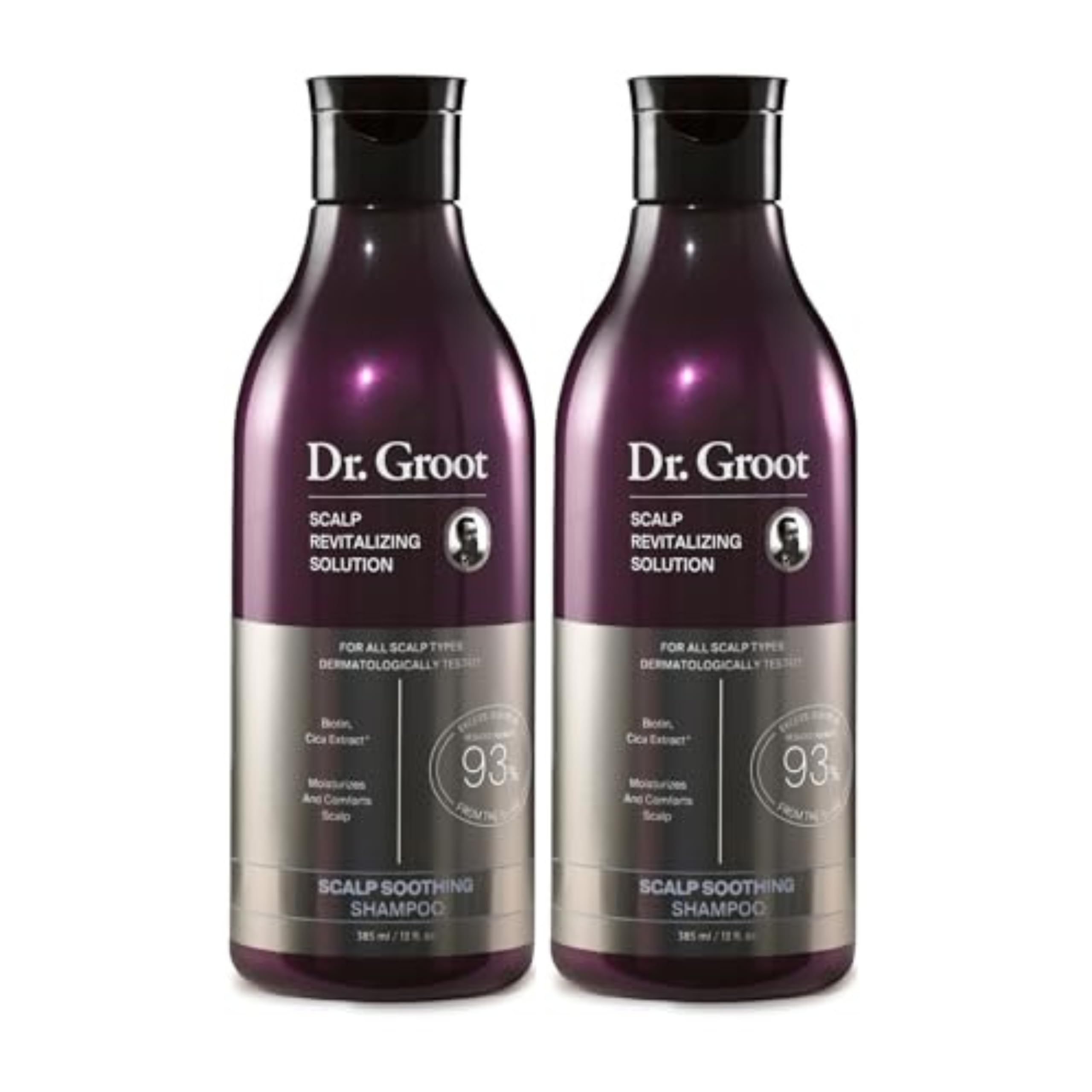 Scalp Soothing Shampoo with Biotin, Centella, and Prebiotics - Moisturizing Kbeauty Solut…