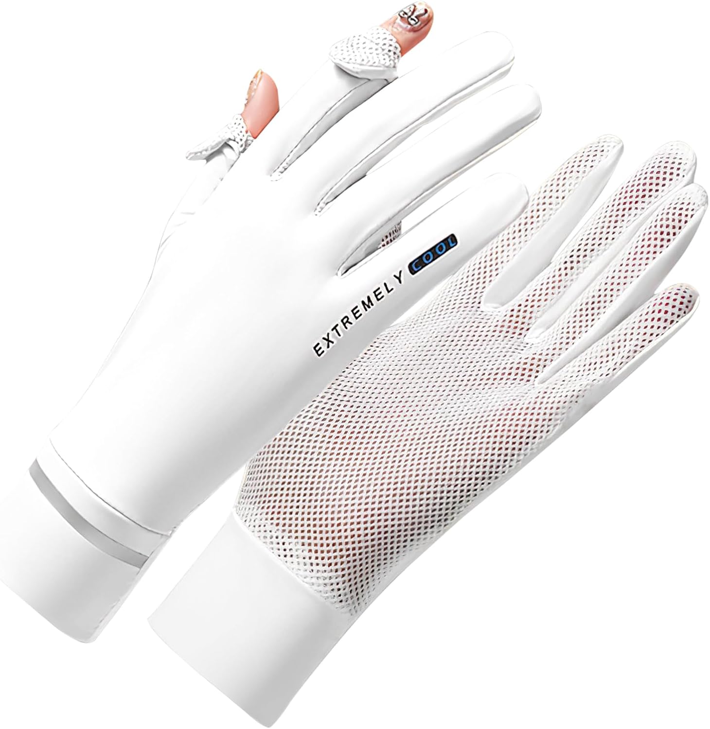 Amazon.com: BOARDFEB Women UV Sun Protection Gloves Driving Gloves Full ...