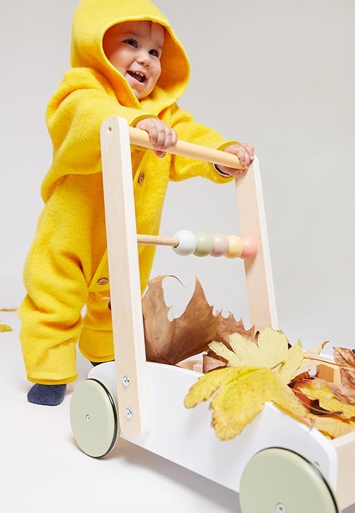 Stellou & friends Wolwalk-overall voor baby's, van 100% scheerwol