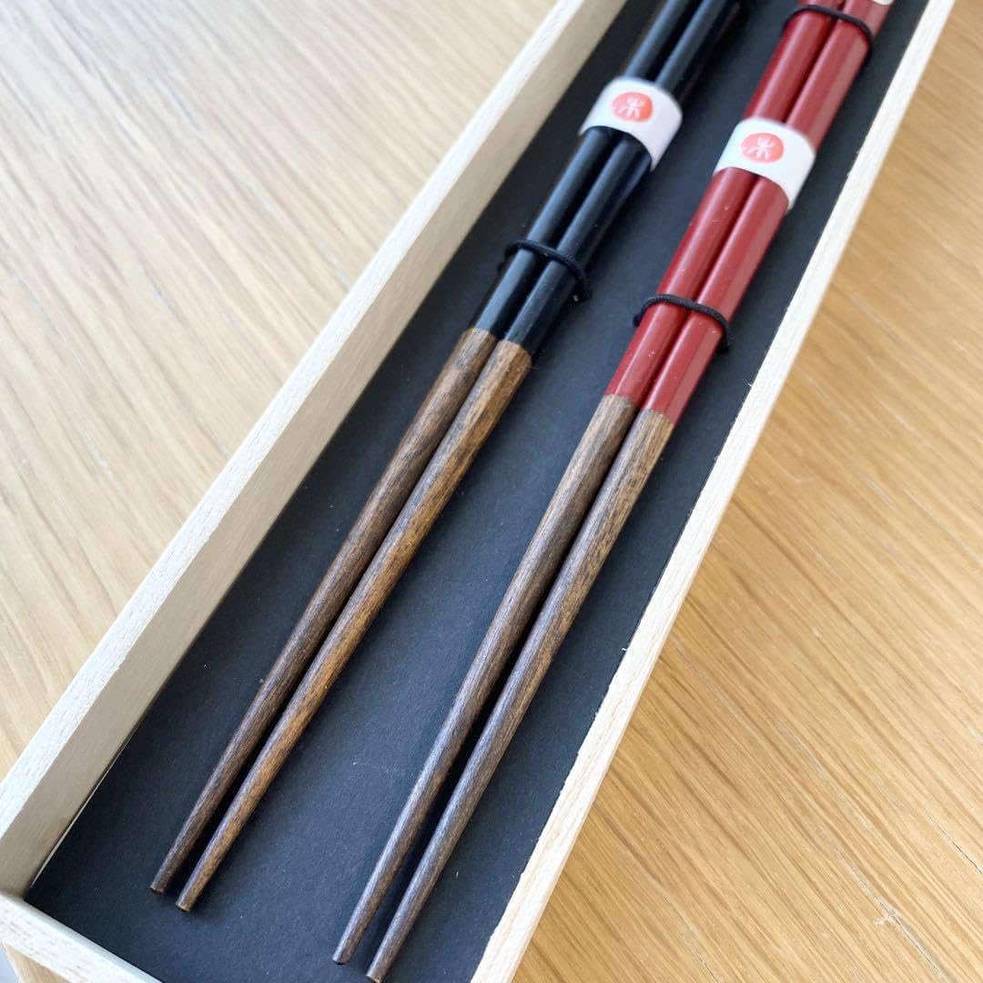 神戸　箸屋　夫婦箸　お弁当セット Amazon.co.jp: 神戸箸屋 亀甲 日月夫婦箸 箸2本セット : おもちゃ