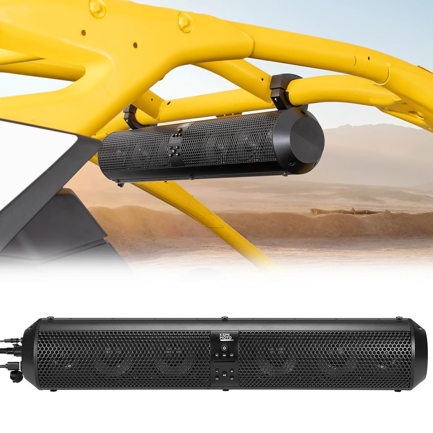 新品ASANA TANK, BLACK NOISE XS Amazon.com: KEMIMOTO UTV Sound Bar 28-Inch 6 Speakers SXS