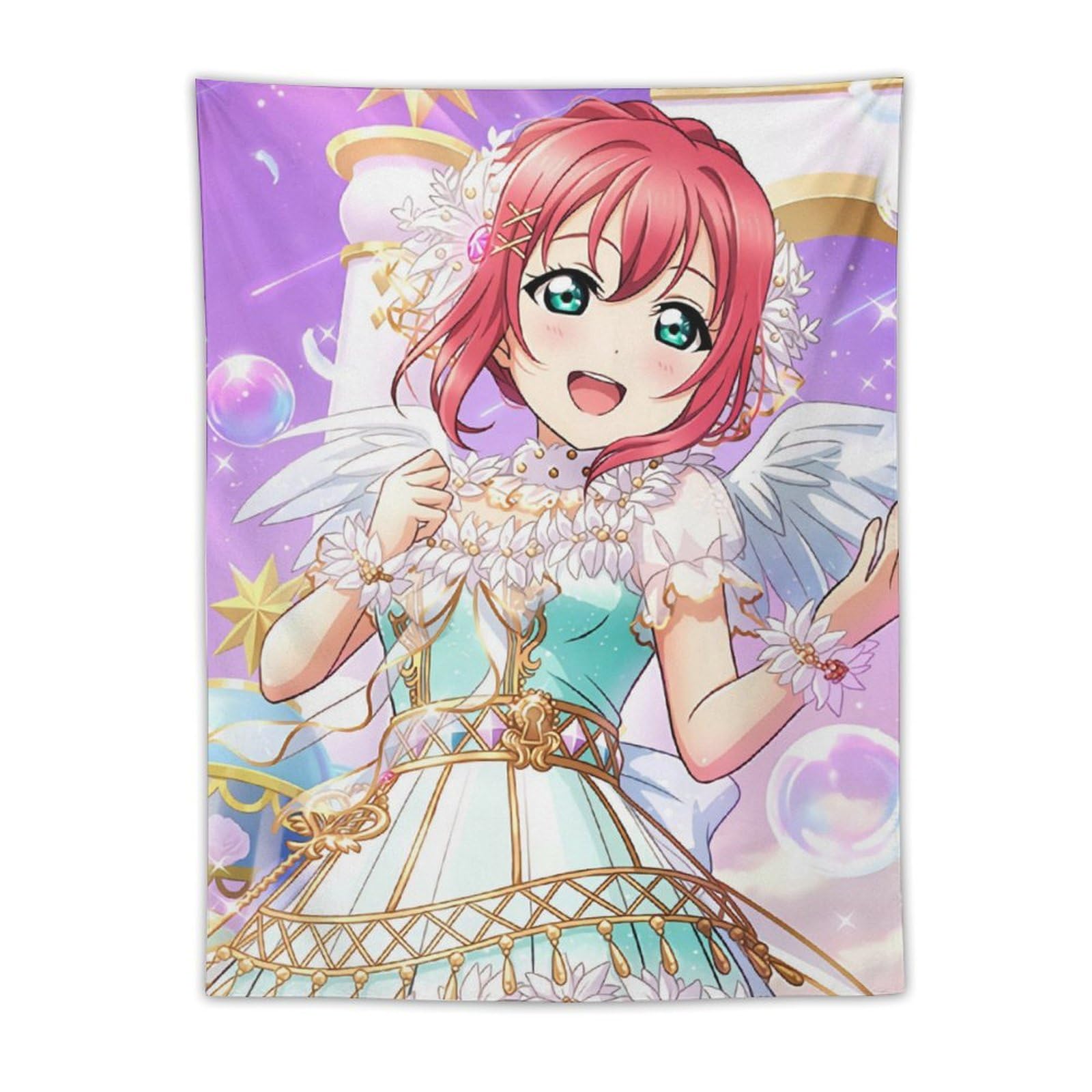【非売品】ラブライブ サンシャイン 黒澤ルビィ B2 サイズ 八つ折り ポスター ラブライブ！サンシャイン!! - 描き下ろし 黒澤ルビィ 3rdソロ