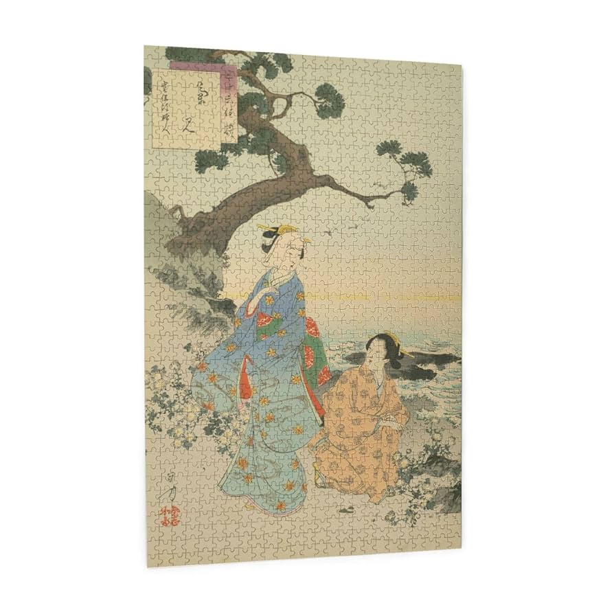 ハマ大根の咲く頃 水彩画 フレーム付き 花の咲く路地10」アクリル画 原画 風景画 額縁付 SMサイズ 絵画