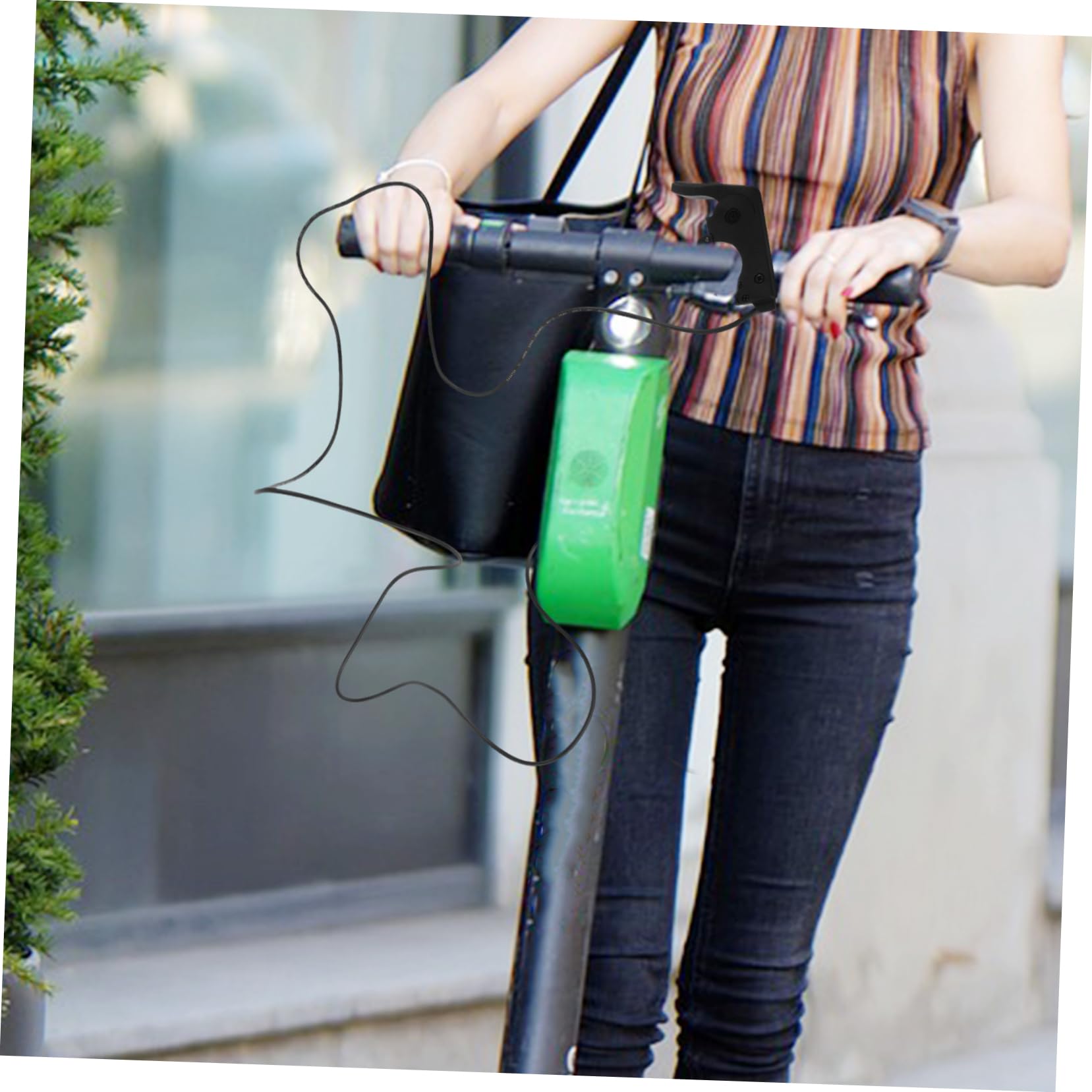 5pezzi Acceleratore Per Scooter Elettrico Con Design Facile Installazione e Controllo Della Velocità Accessorio Per Biciclette Elettriche e Monopattini Realizzato Resistente