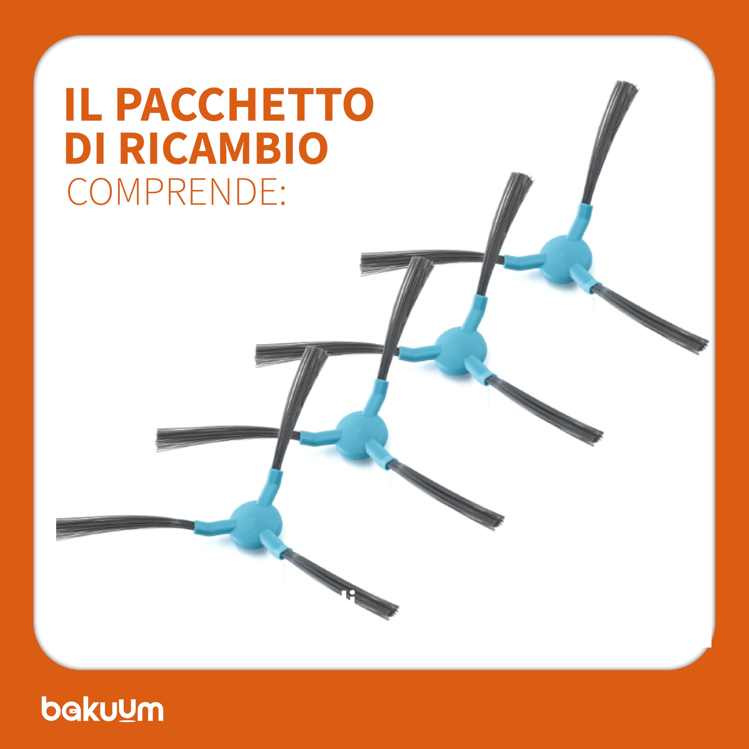 Confezione da 4 filtri per Cecotec Conga 2499 ULTRA Genesis e 2299 ULTRA Home e 2299 INERTIAL per deposito misto. Pack ricambi e accessori per robot aspirapolvere