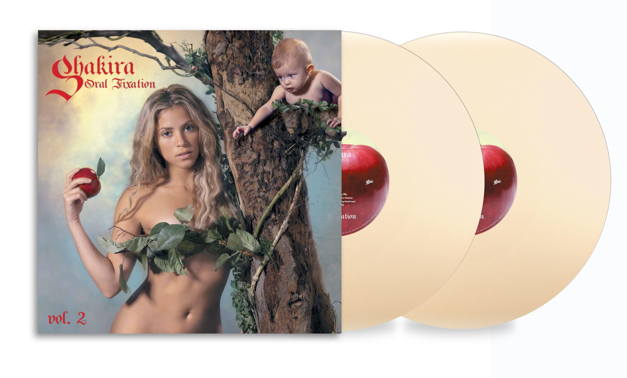 Shakira Oral Fixation Vol. 2 20th Anniversary Edition 2LP Vinyl 12"" Album