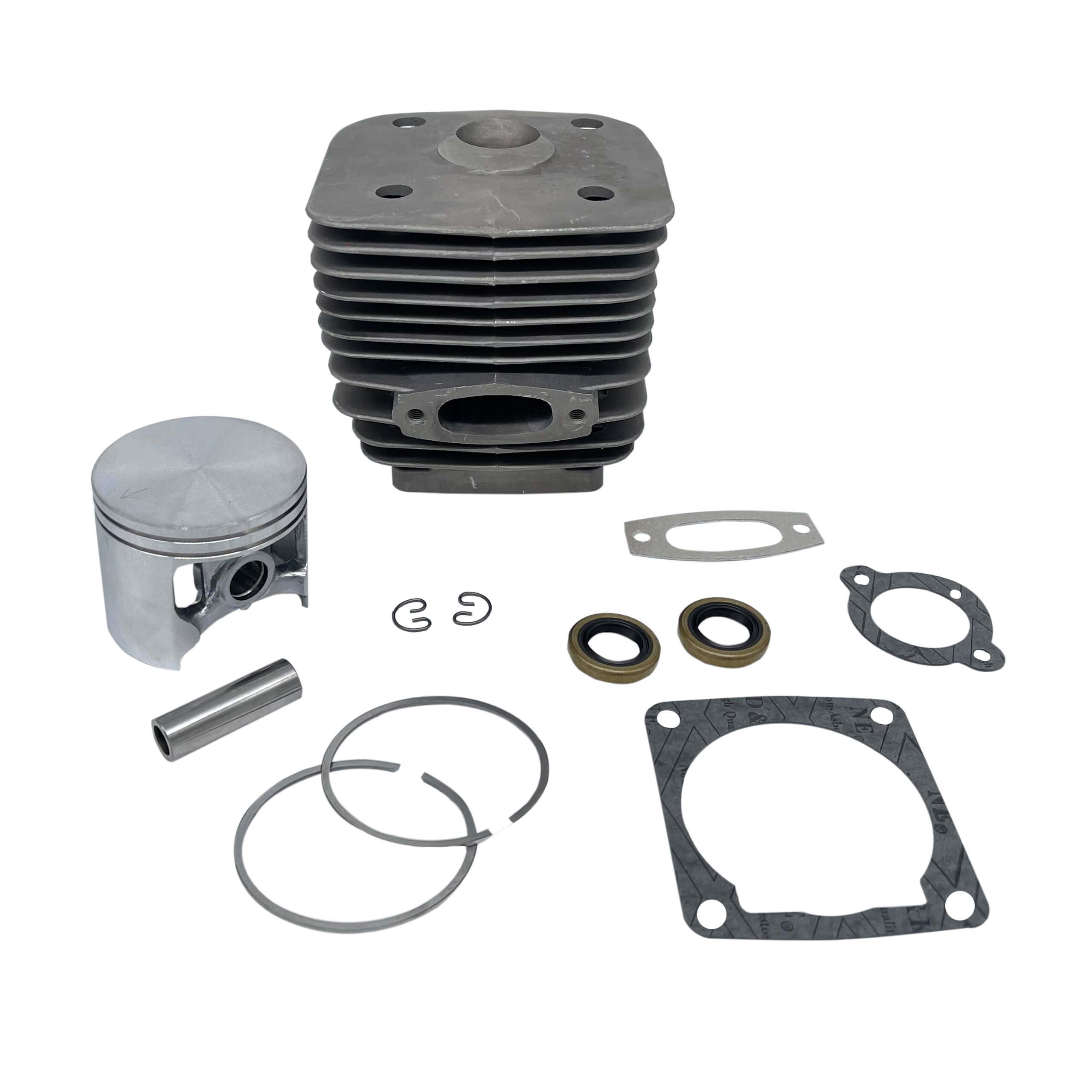 HywayCylinder & Piston Kit & Gaskets + Oil Seals For Partner K1260 Husqvarna K1260 Cut-Off Saws 60mm Rep 576 27 00-02 Nikasil Plating Excellent Quality