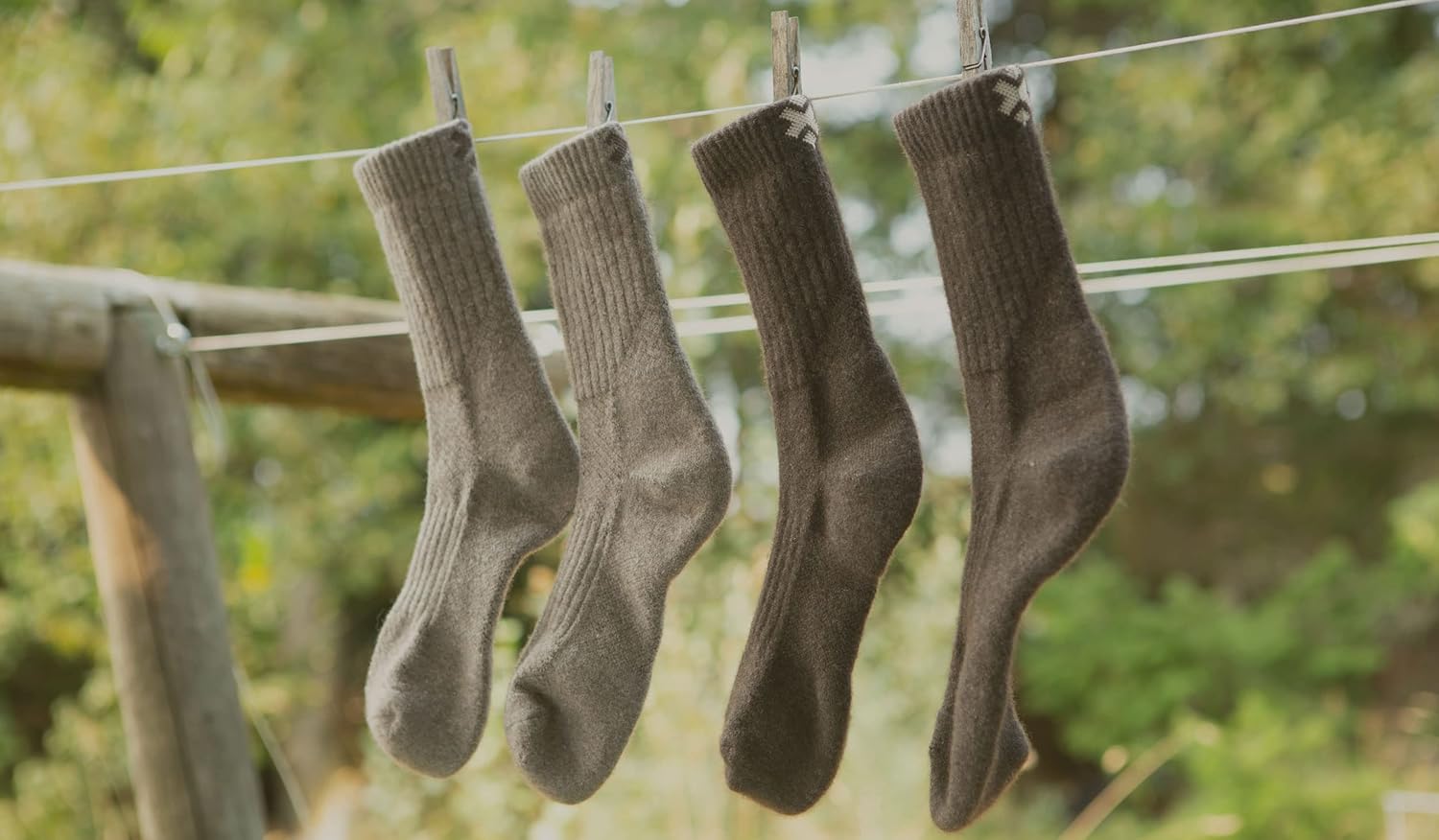 Happy Yak Socks, The Purist, Brown, 80% Yak Down, Extra Large - Image 6