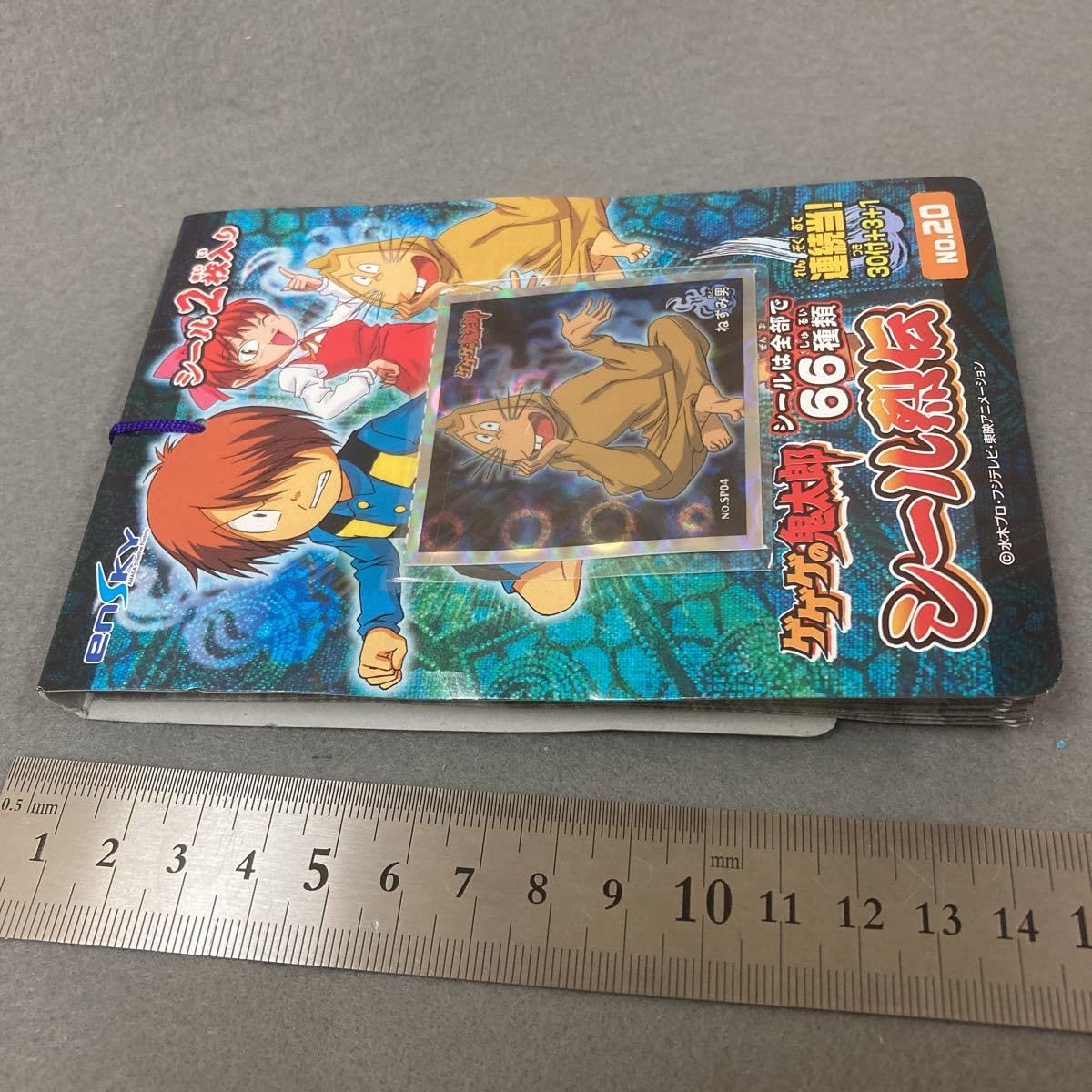 Amazon.co.jp: ゲゲゲの鬼太郎 シール烈伝 34付 駄菓子屋 マイナー