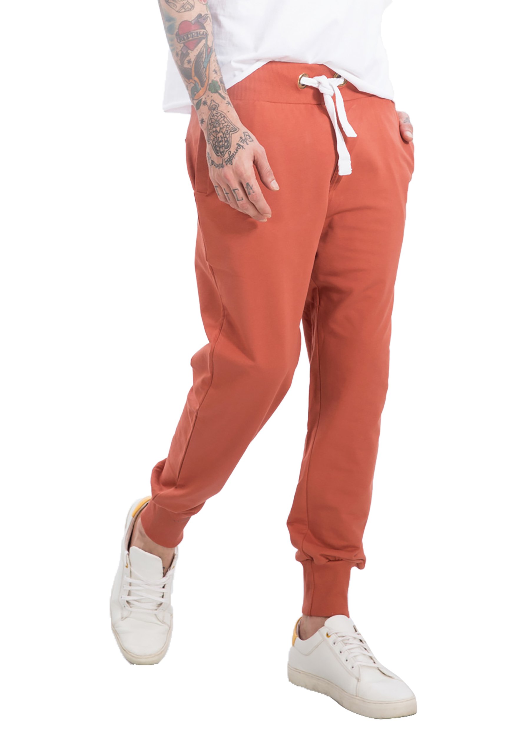 Buy Bewakoof Men's Terracota Orange 
