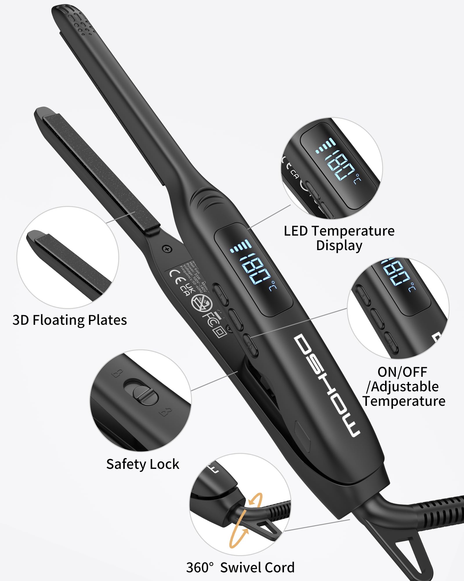 DSHOW Professional Pencil Straightener - Image 4