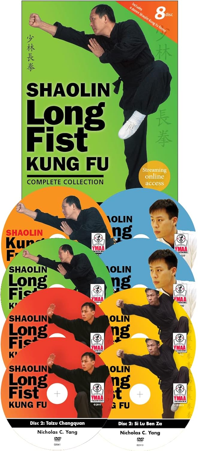 Shaolin Long Fist Kung Fu Complete Collection 8-disc YMAA Kung Fu DVD Dr. Yang, Jwing-Ming **Shaolin Bestseller**