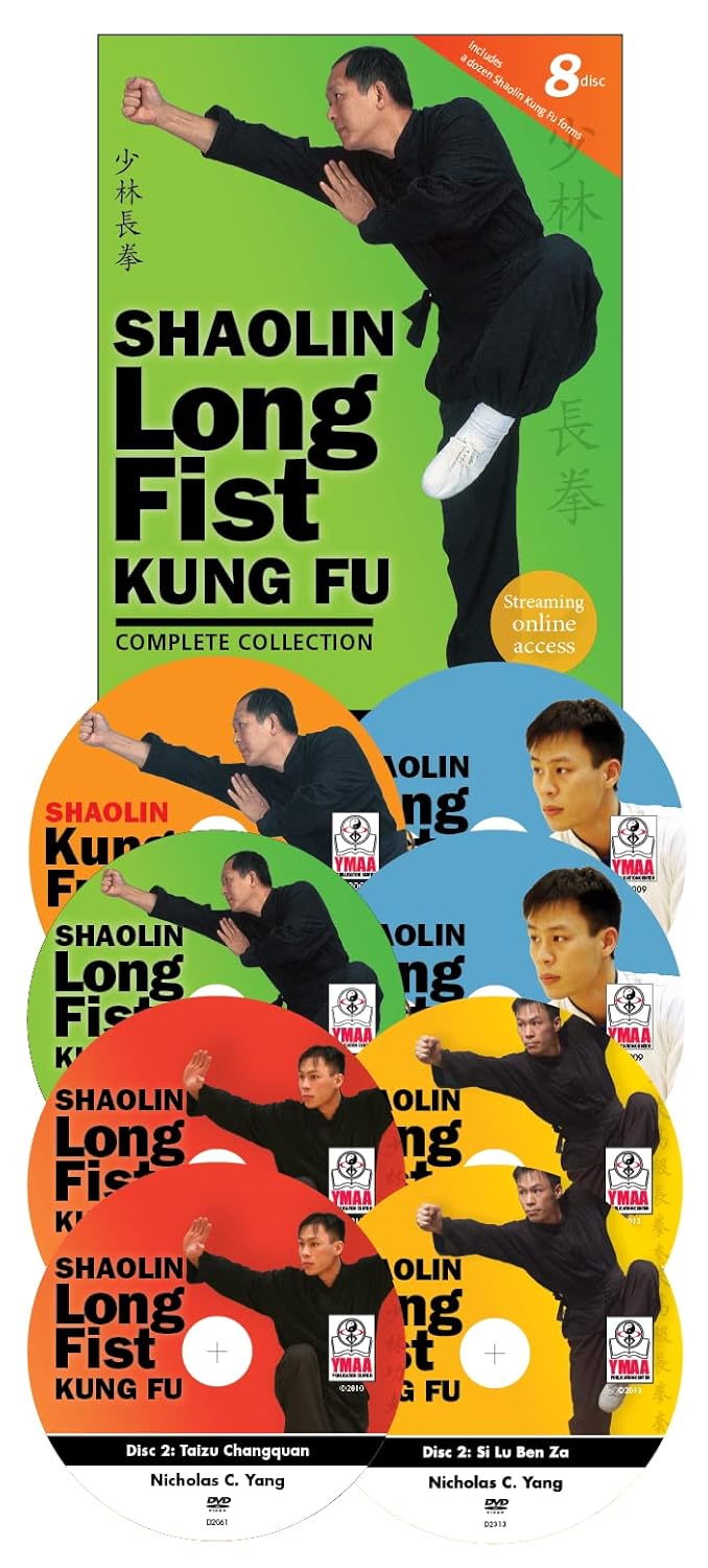 Shaolin Long Fist Kung Fu Complete Collection 8-disc (Ymaa Kung Fu Dvd) Dr. Yang, Jwing-Ming **Shaolin Dvd Series**Learn Real Kung Fu Step By Step
