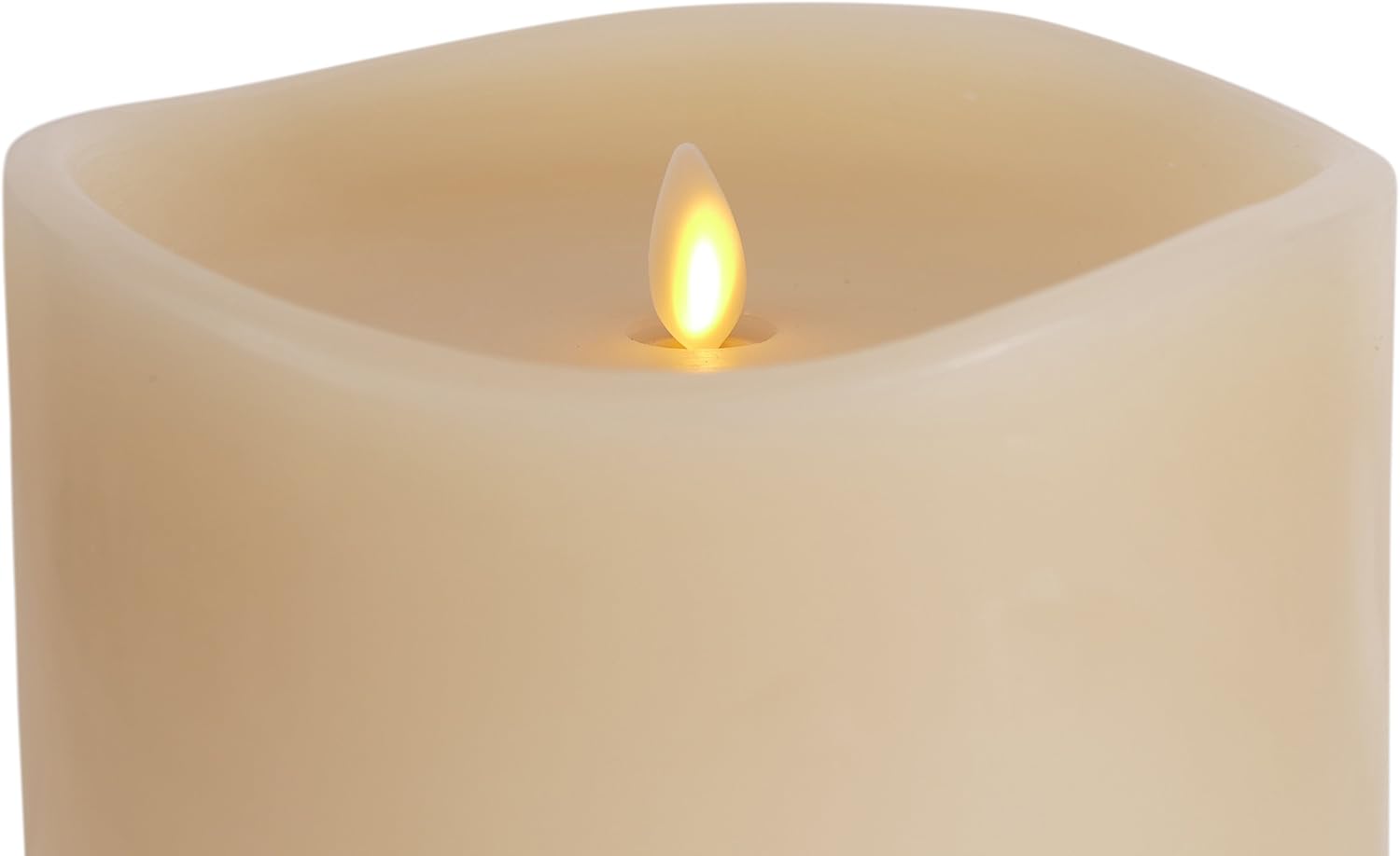 Suреr Chеар 🛒 Large Luminara Flameless Candle: 360 Degree Top, Unscented Moving Flame Candle with Timer (14 Ivory) TOP оƒƒERS Large Luminara Flameless Candle: 360 Degree Top, Unscented Moving Flame Candle with Timer (14 Ivory)