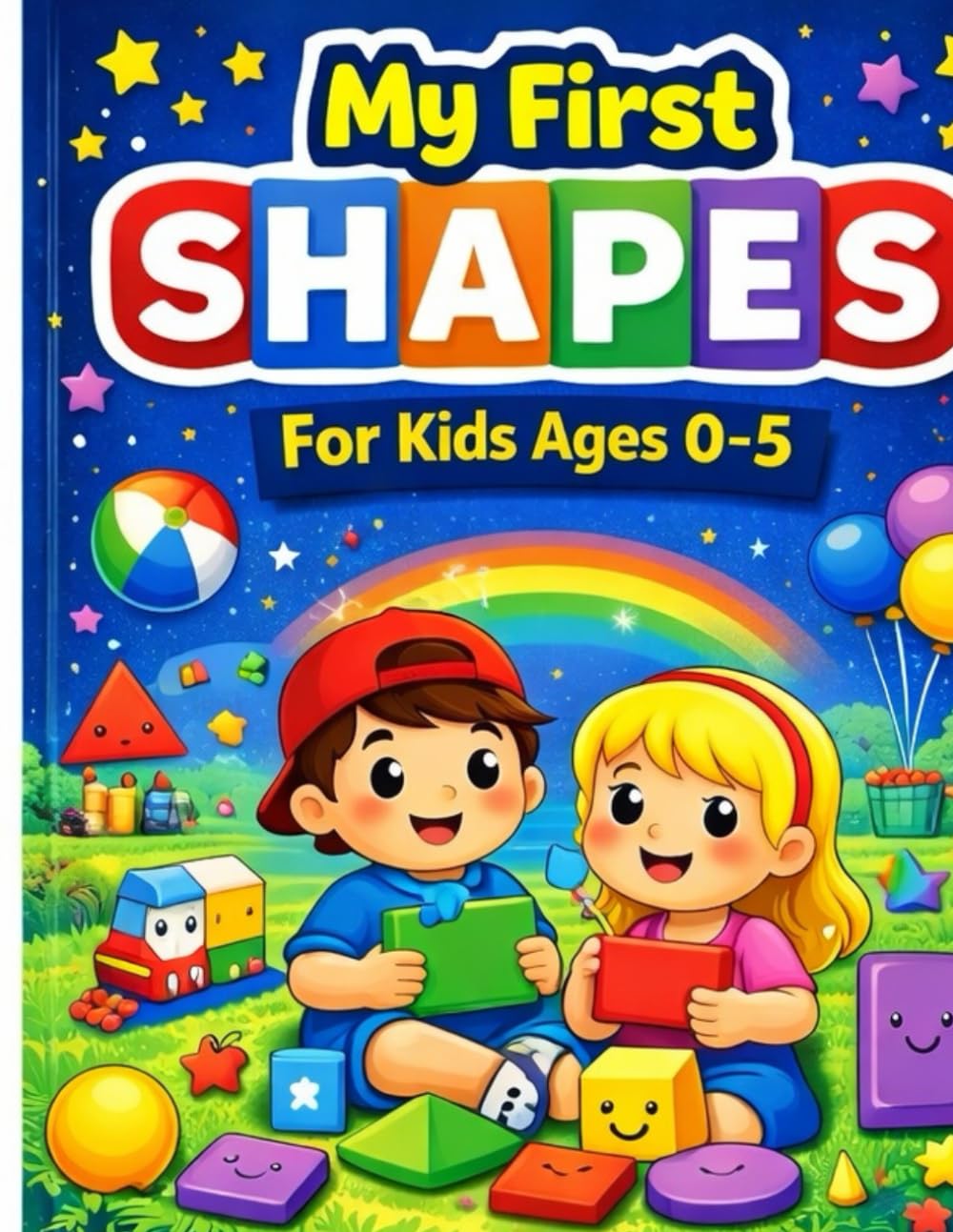 My First Shapes A Fun and Simple Shapes Book for Toddlers Ages 0–5 (My First Numbers: 1-20)