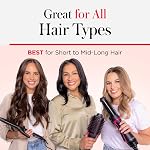 Revlon RVDR5222F One-Step Volumizer and Ionic Hair Dryer with Advanced Ionic Technology, Hot Air Brush, Less Frizz, 3 Heat/ 2 Speed Settings, Black
