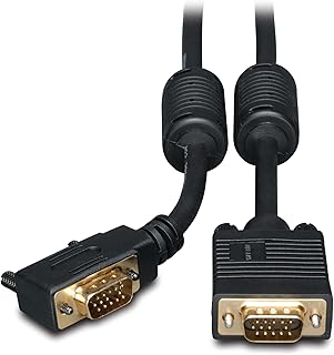 Tripp Lite Coax Cable,VGA,HD15 M/M,Monitor,RGB,6ft