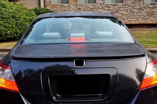 Miniatura 5 de ECOTRIC Tercera luz de freno LED compatible con Honda Civic EX 2006-2011 Reemplazo de cupé de 2 puertas para 34270SVAA01 lámpara de freno de montaje