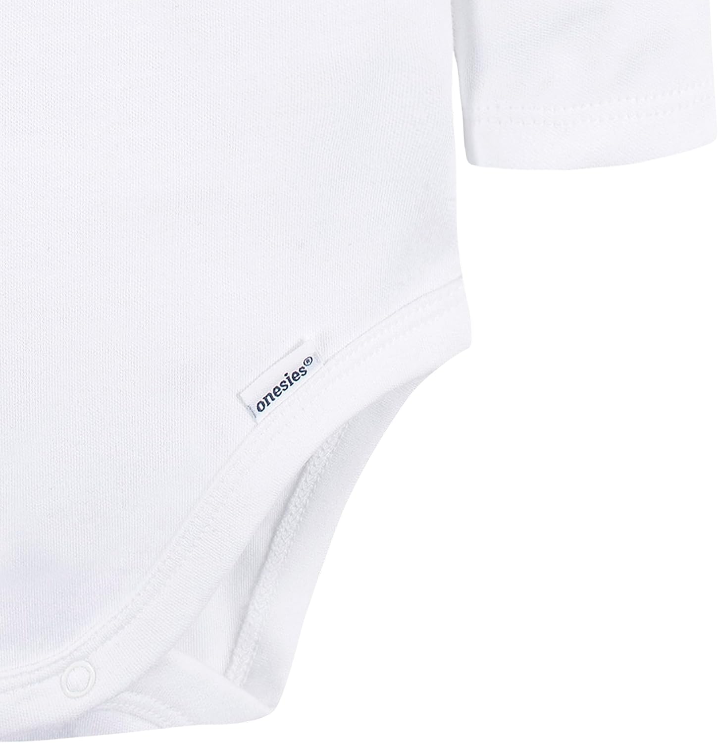 Gerber Unisex Baby Long Sleeve Solid Onesies Multi-pack Interlock 180 Gsm - Image 4