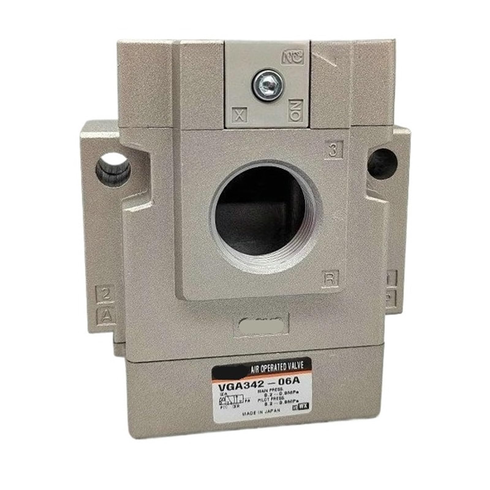 Électrovanne pneumatique VGA342-04A distributeur 3/2 voies pour vérin industriel