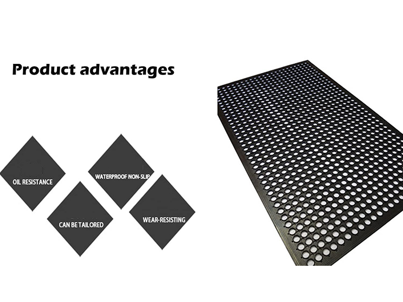 36\ x 36\(3 x 3 FT) Rubber Floor Mat Anti-Fatigue Non-Slip with 36\ x 36\(3 x 3 FT) Rubber Floor Mat Anti-Fatigue Non-Slip with