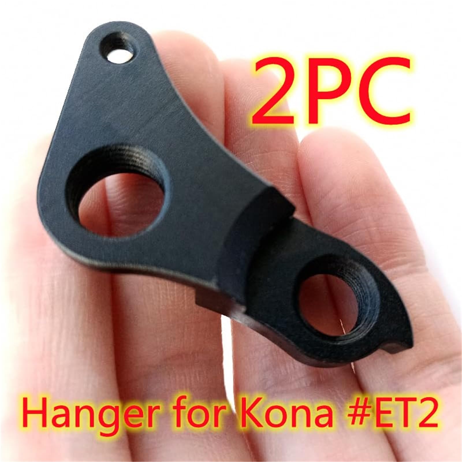 2 Stück Fahrradteile Schaltwerk Aufhänger, for Kona #ET2 Roadhouse Libre Major Kona Jake Rove NRB Sutra, for Swift, Bike MECH Dropout Ausfallenden-Adapter für Fahrrad