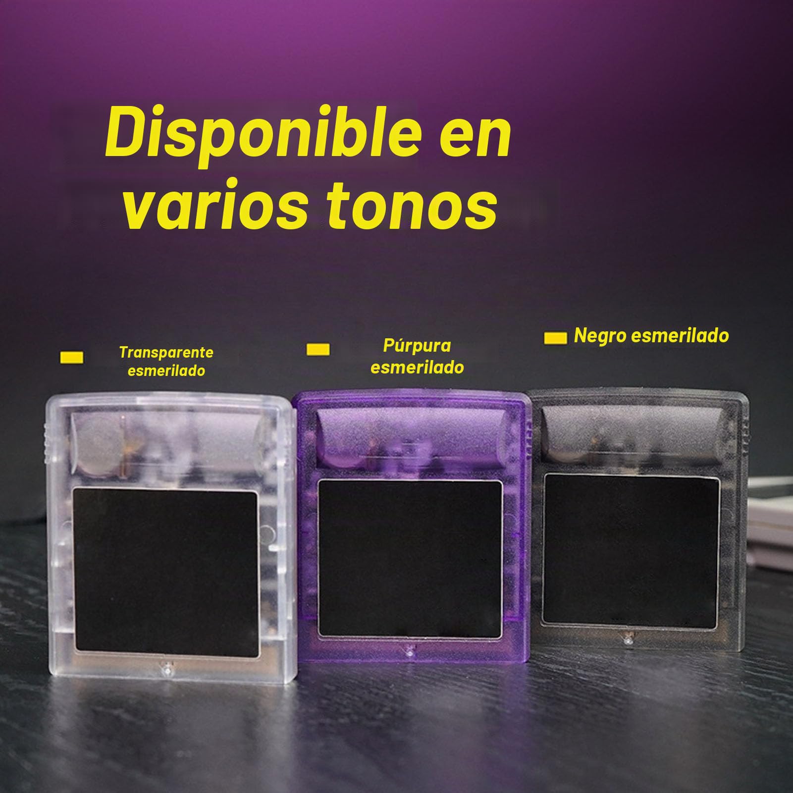 Tarjeta de Memoria Flash de Juego Profesional 1000 en 1 para Gameboy Color, Tarjeta de Memoria 8G para Gameboy Advance SP con Administración de Archivos Simplemente Arrastrar y