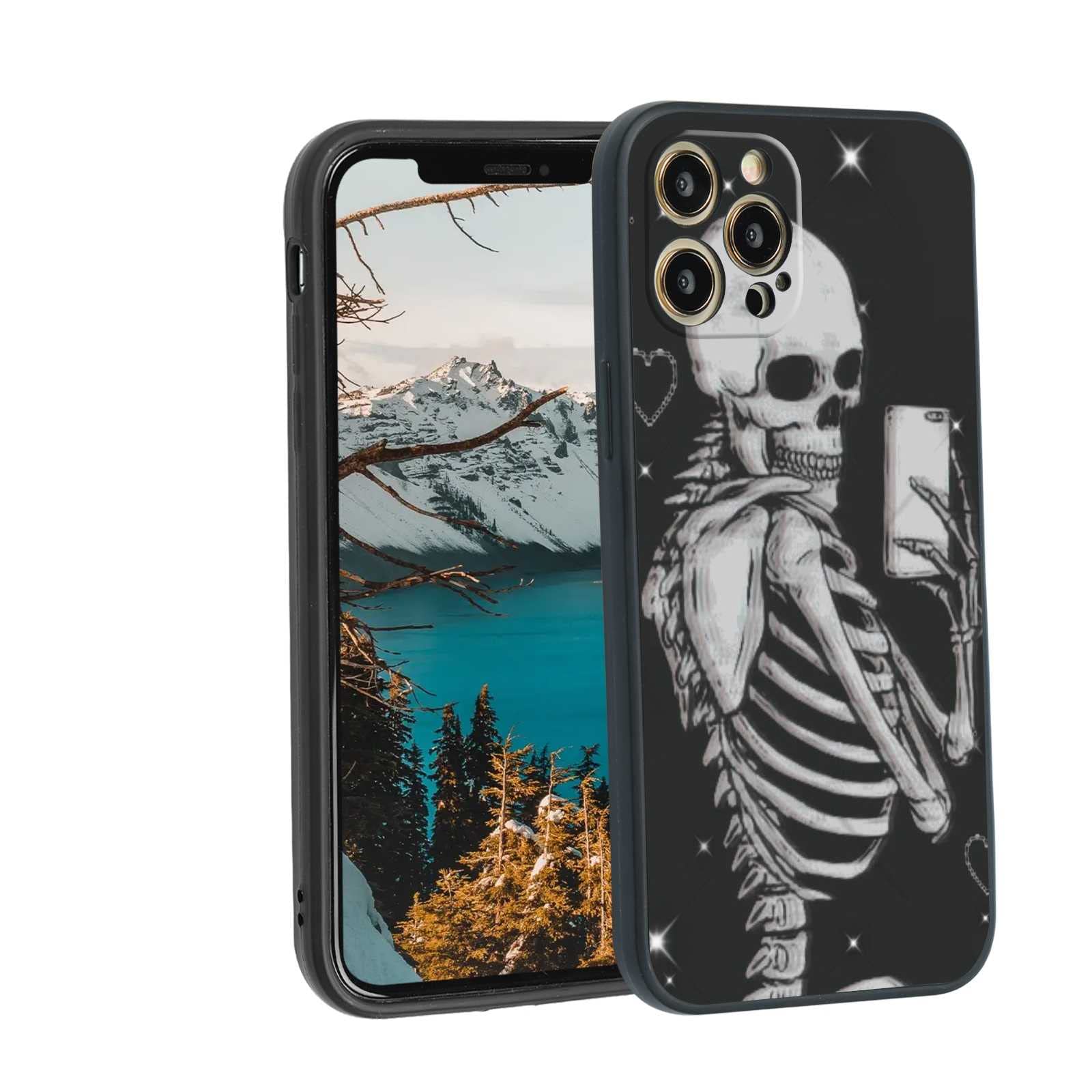 Diumiss Cultura Compatible With Iphone 12 Pro Max Case Skull - Main Image