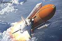 Vista 2 de Prime 3D Discovery Space Rompecabezas 3D de 150 piezas para niños Tamaño acabado de 18 x 12 pulgadas Desafiante y divertido para niños