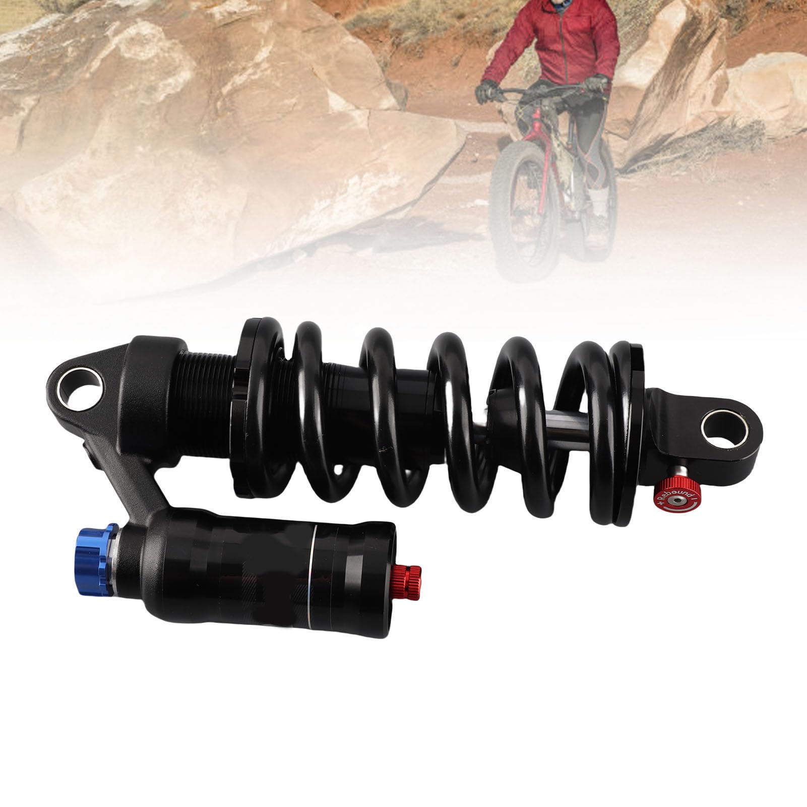 Amortiguador Trasero Cuesta Abajo para Bicicleta de Montaña, Suspensión
