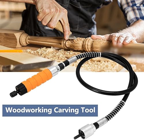 Miniatura 3 de Kits de cuchillos eléctricos para tallar carpintería, cincel para tallar carpintería, 5 cuchillas y tubo suave, herramienta de tallado de madera de