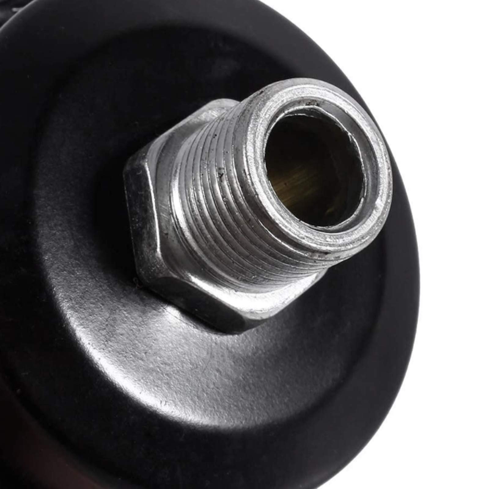 2x Filter Metal Air Compressor Intake Filter Noise Muffler Silencer 1/413Mm