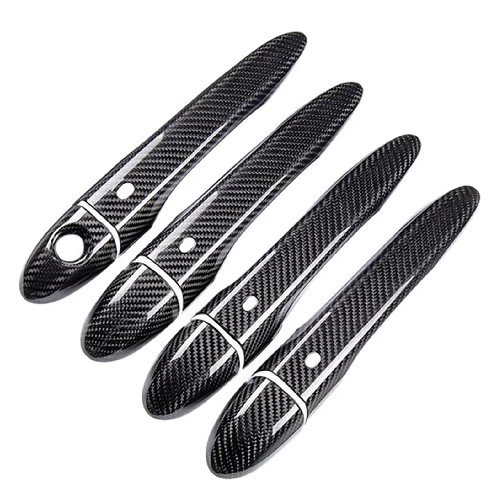 Kedfbts One Color Handle Trim Shell Compatible With Maserati For Levante For Ghibli For Quattroporte 2013 2014 2015 2016 2017 Parts Door Handle Cover Car Exterior Handles Trim