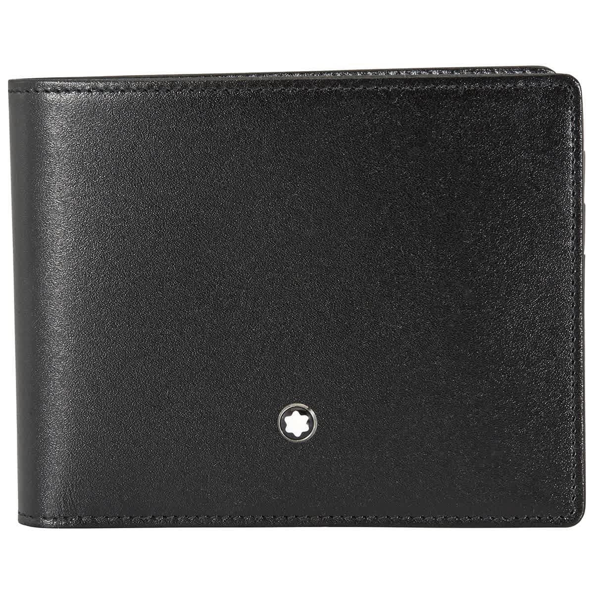 Montblanc Meisterstuck 6cc Wallet - Black/Degrade Grey