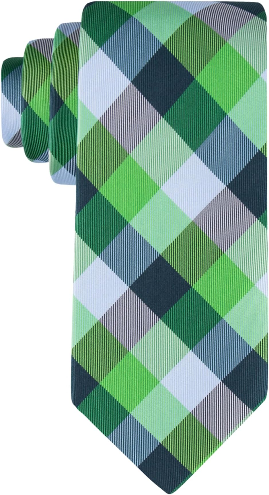 Men's Classic Tartan Pattern Tie
