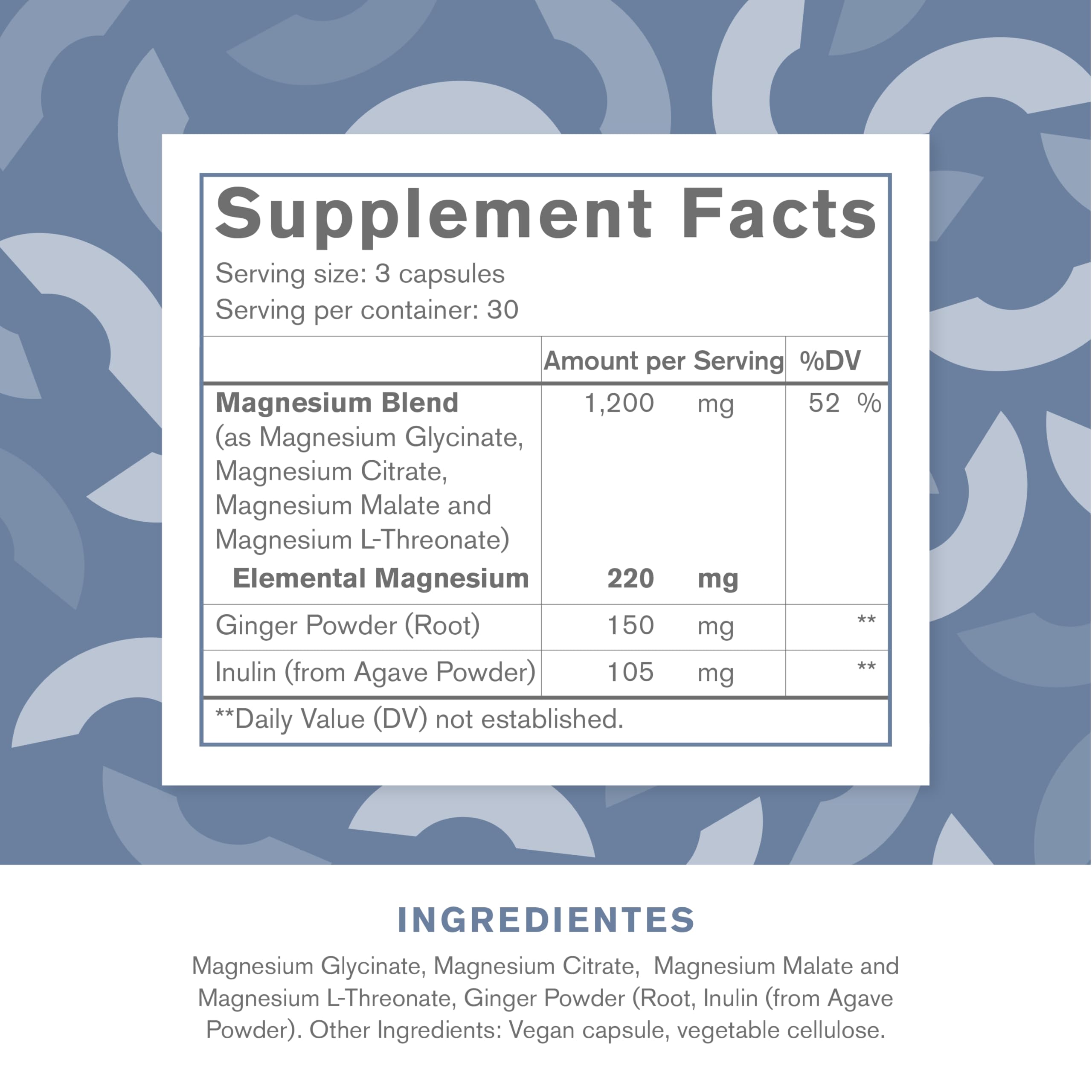 SEIMA - 4-in-1 Magnesium Complex – 1200 mg with Glycinate, Citrate, L-Threonate and Malate – Sleep, Stress Relief, Muscle Recovery, Energy and Well-Being for Women and Men, 90 Capsules — Amazon image 7