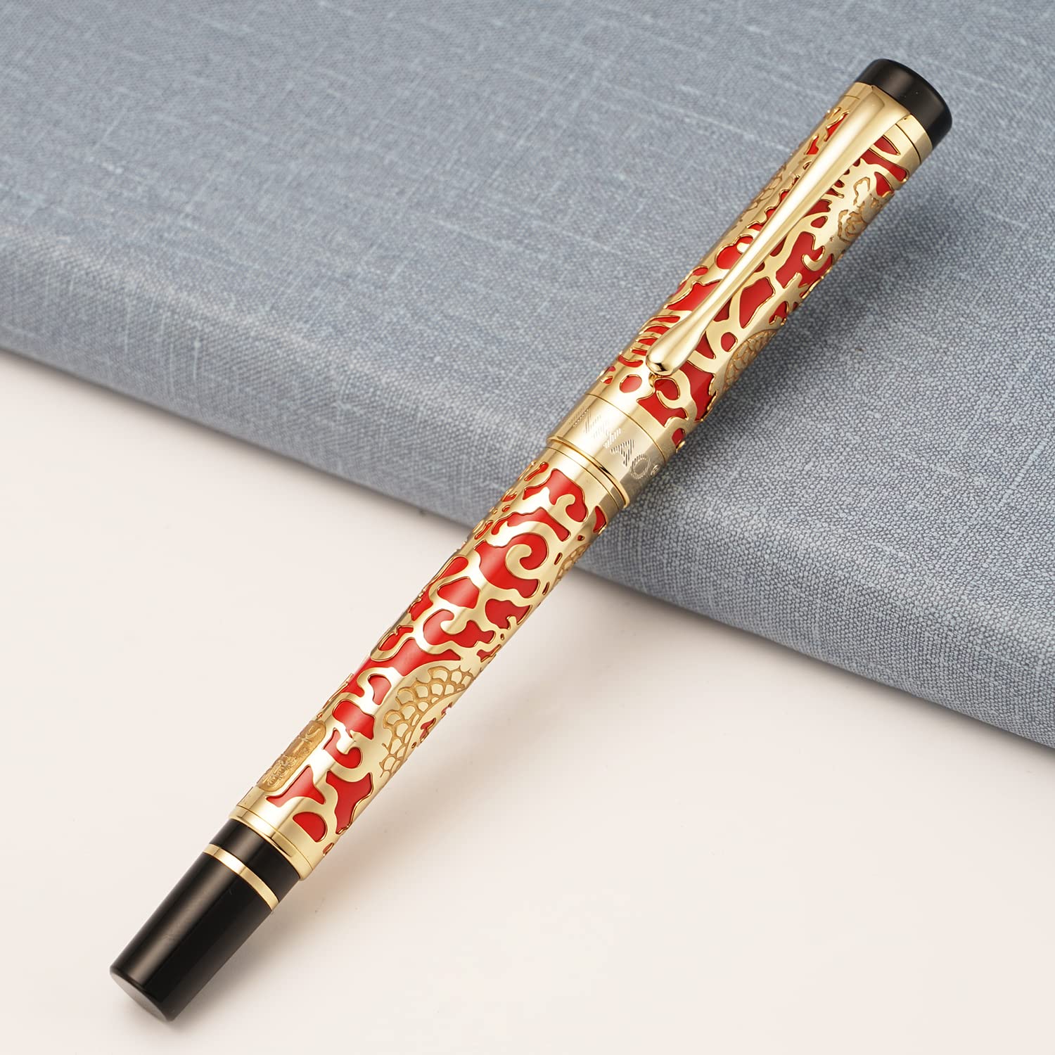 Amazon | Retro Jinhao 5000 メタルローラーボールペン、高度で美しい