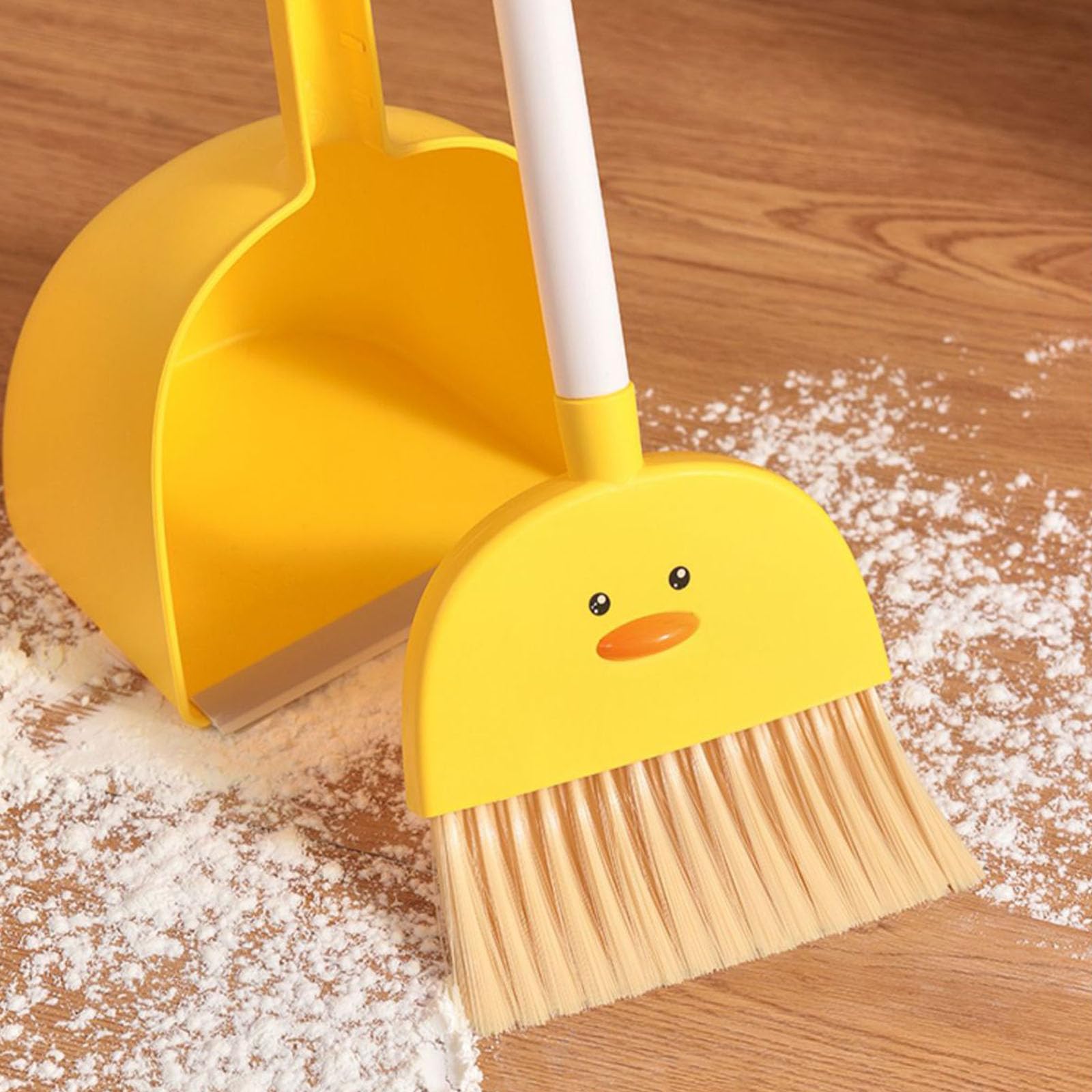 Jeu éducatif pour enfants de 3 ans et plus - Outils de nettoyage réalistes avec balai Broom - Développement des capacités motrices - Jouet en plastique sûr