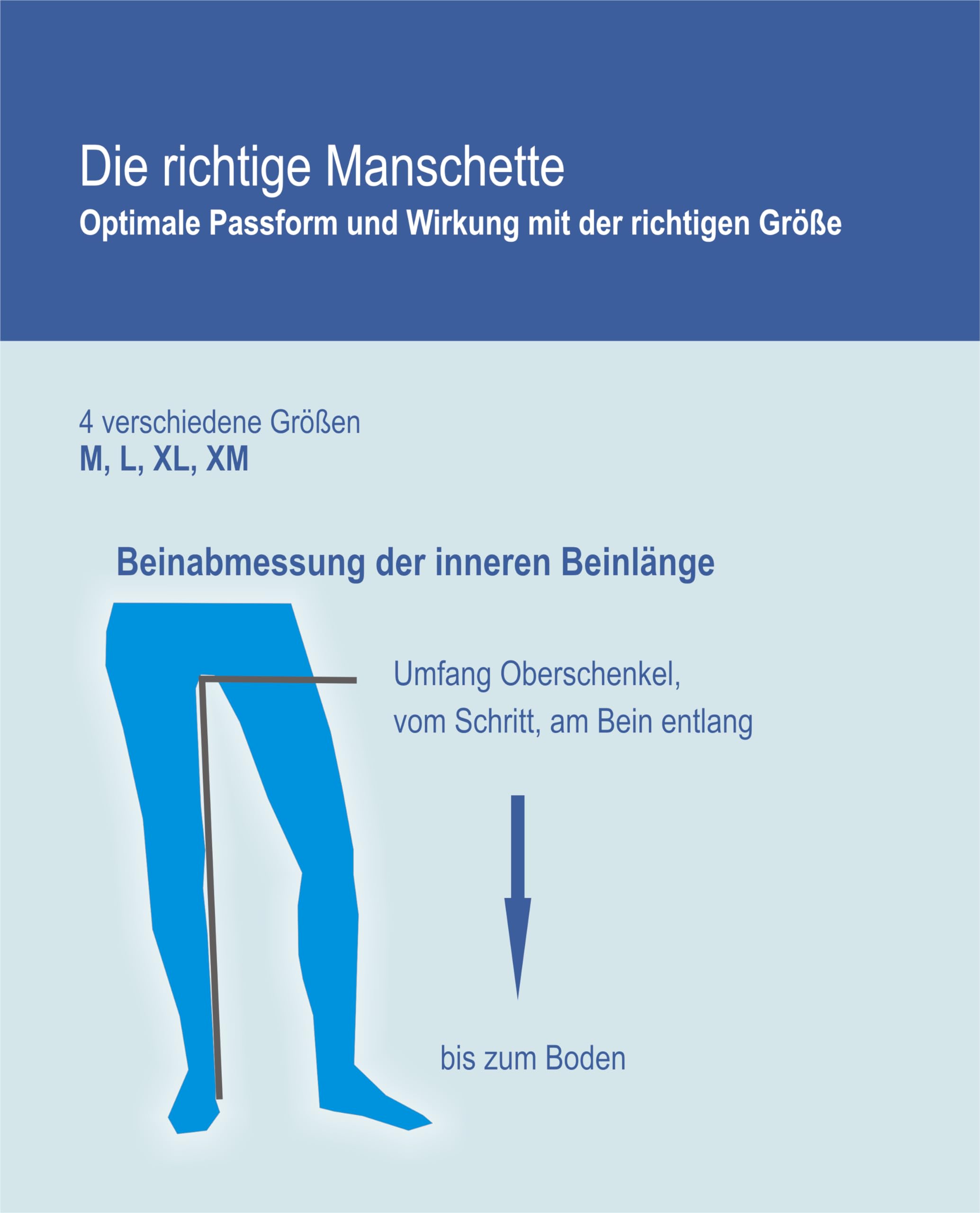 Lymphdrainage-gerät für Beine Größe M für Heimbereich und Physiotherapie Medizinisches Gerät