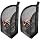 Standing Toiletry Bag, 2026 New EVA Mesh Large Capacity Cosmetic Waterproof Bag, Upgrade Portable Lightweight Travel Toiletry Bag Water Resistant Toiletries Storage Bag (Black 2 Pack)