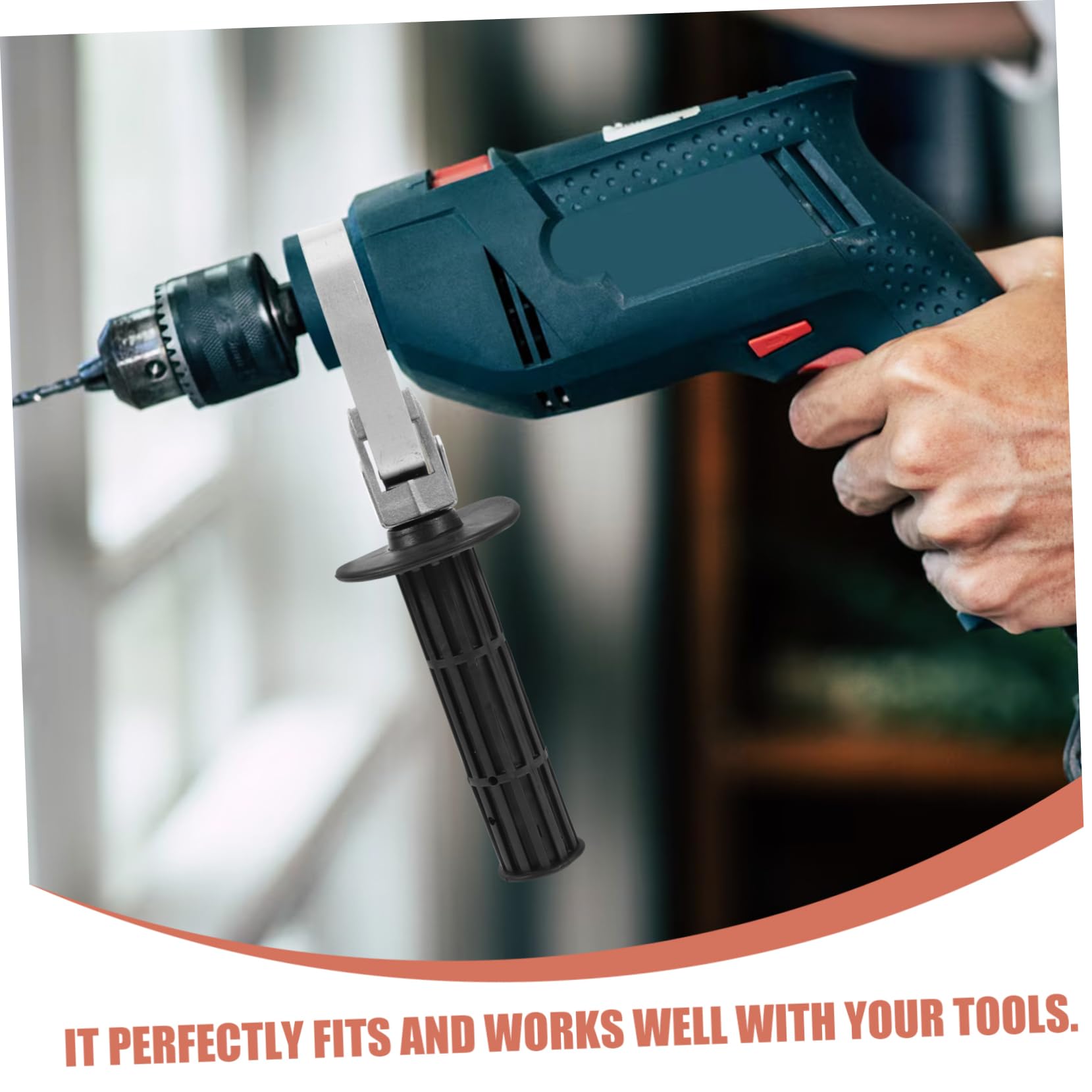 Holibanna Electric Hammer Front Handle Impact Drill Handle Replacement for Easy Maintenance
