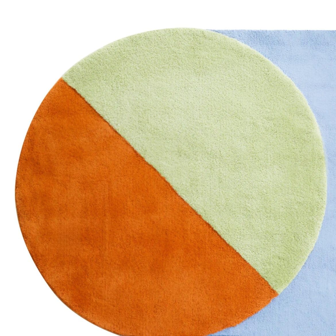 Tapis touffeté à la main pour chambre enfant aux tons pastel doux