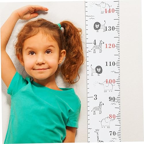 Miniatura 3 de Tofficu Dibujos animados decorativos Tabla de crecimiento para colgar altura regla de pared Tabla de altura Tabla de altura para regla de altura