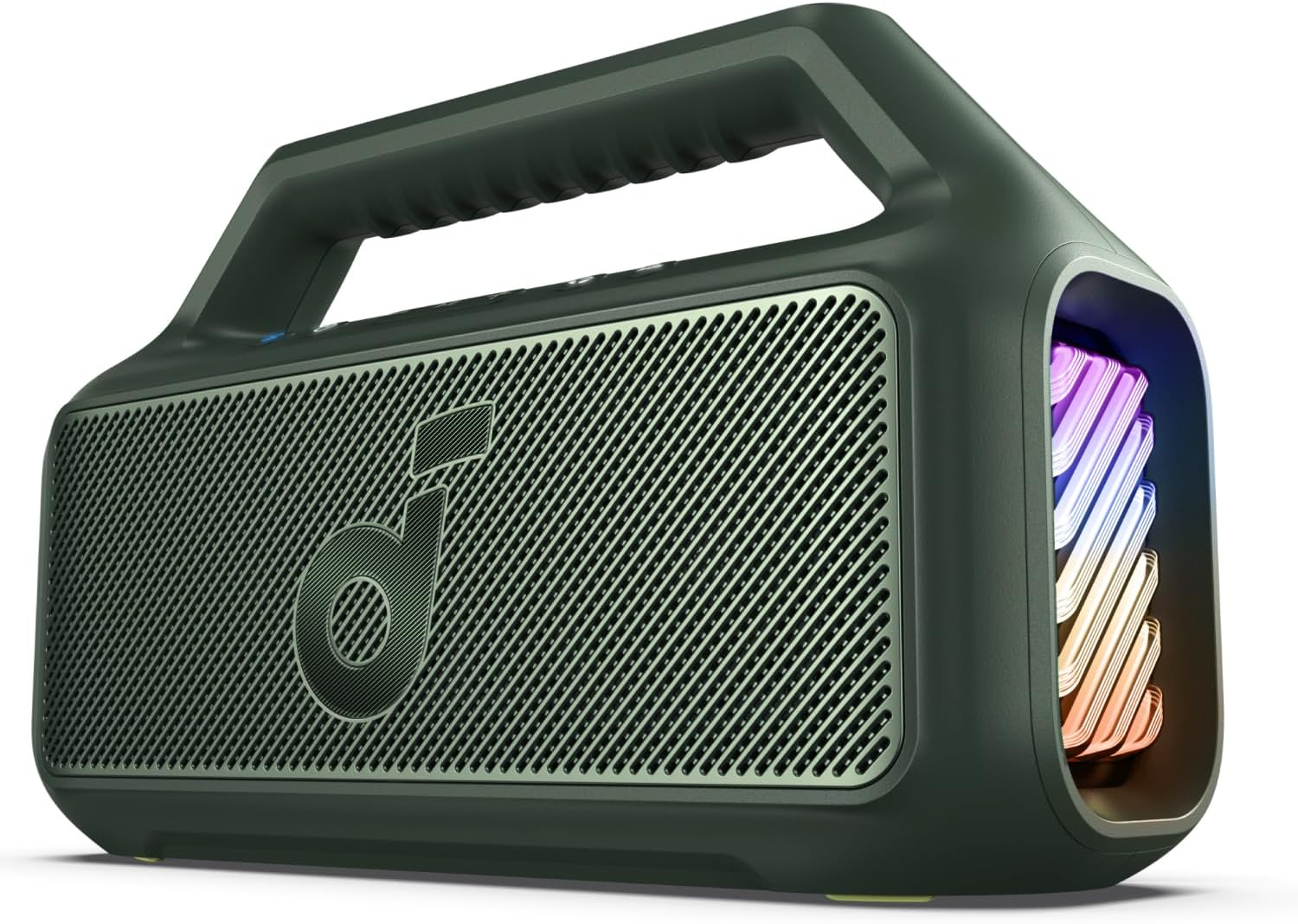 Boom 2 by Anker, 80W Outdoor Bluetooth Speaker, 24H Playtime | IPX7 Waterproof, BassUp 2.0, Floatable, RGB lights, USB-C, Custom EQ via soundcore App, Portable for Camping and Beach