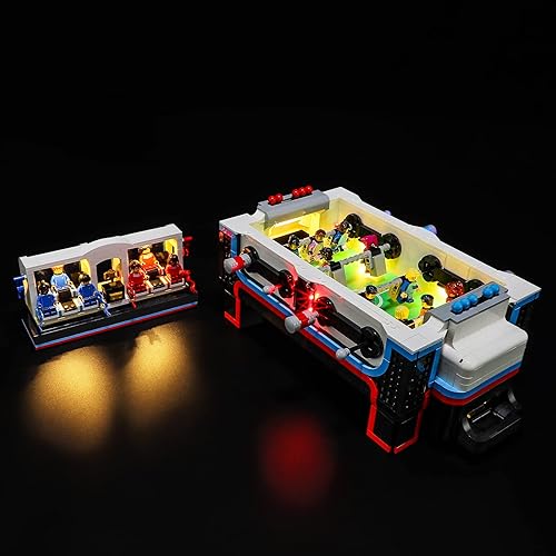 Miniatura 7 de Vaodest Luz LED para modelo Lego 21326, diseño y configuración compatible con el modelo 21326 (solo luz LED, no kit de bloques de construcción)