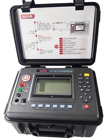 10KV 35T High Voltage Insulation Resistance Tester with Insulation Resistance Test Function Voltage Test Function DC Current Test Function Capacitance Test Function USB Interface