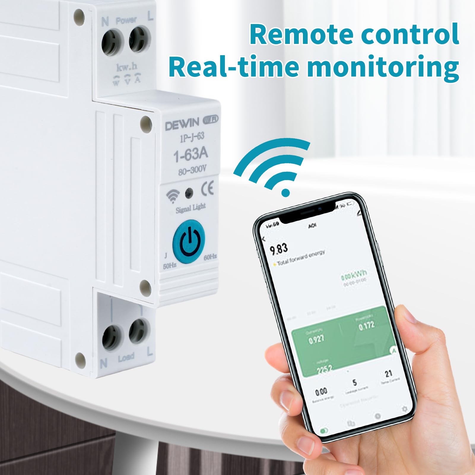 Interruttore di controllo remoto WIFI Compatibile con Alexa, Assist