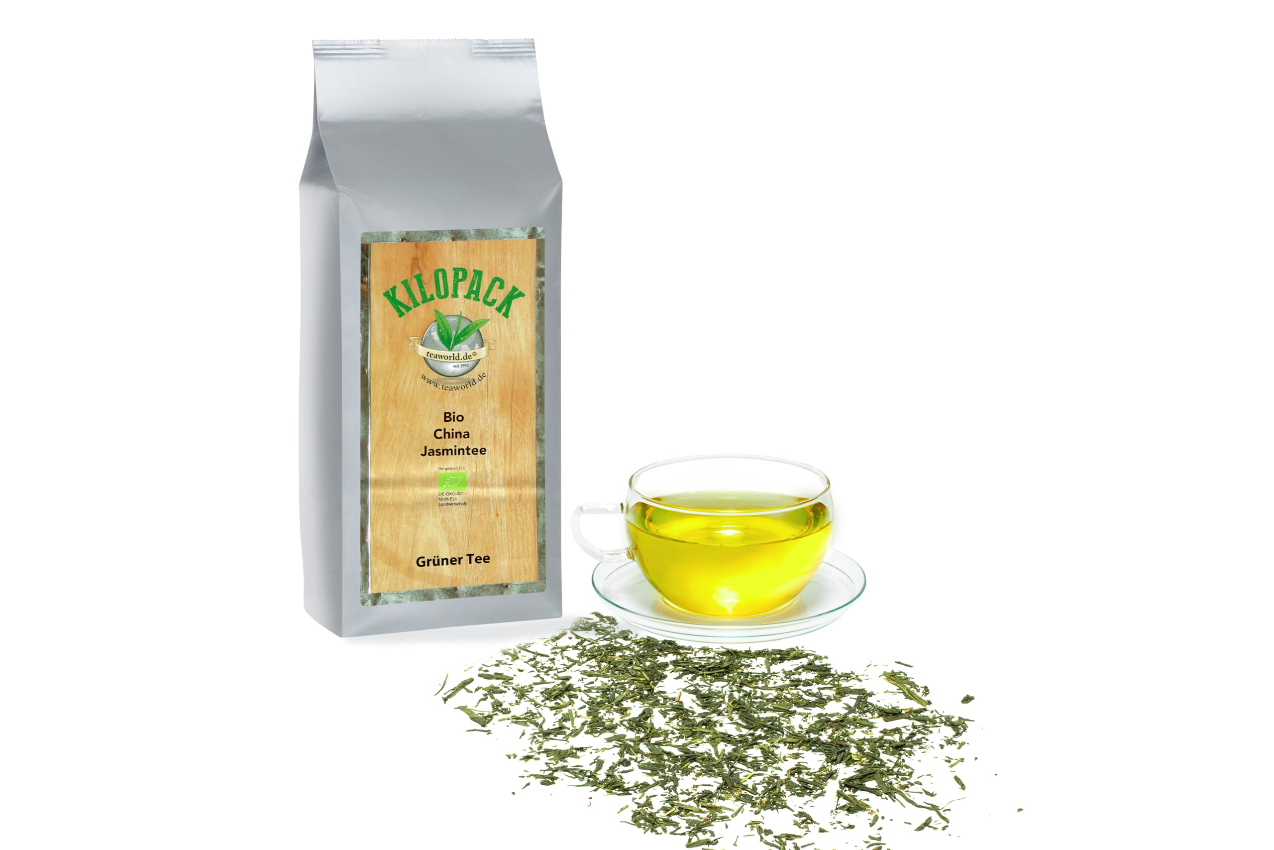 Bio China Jasmin - Grüner Tee im Kilopack 1000g
