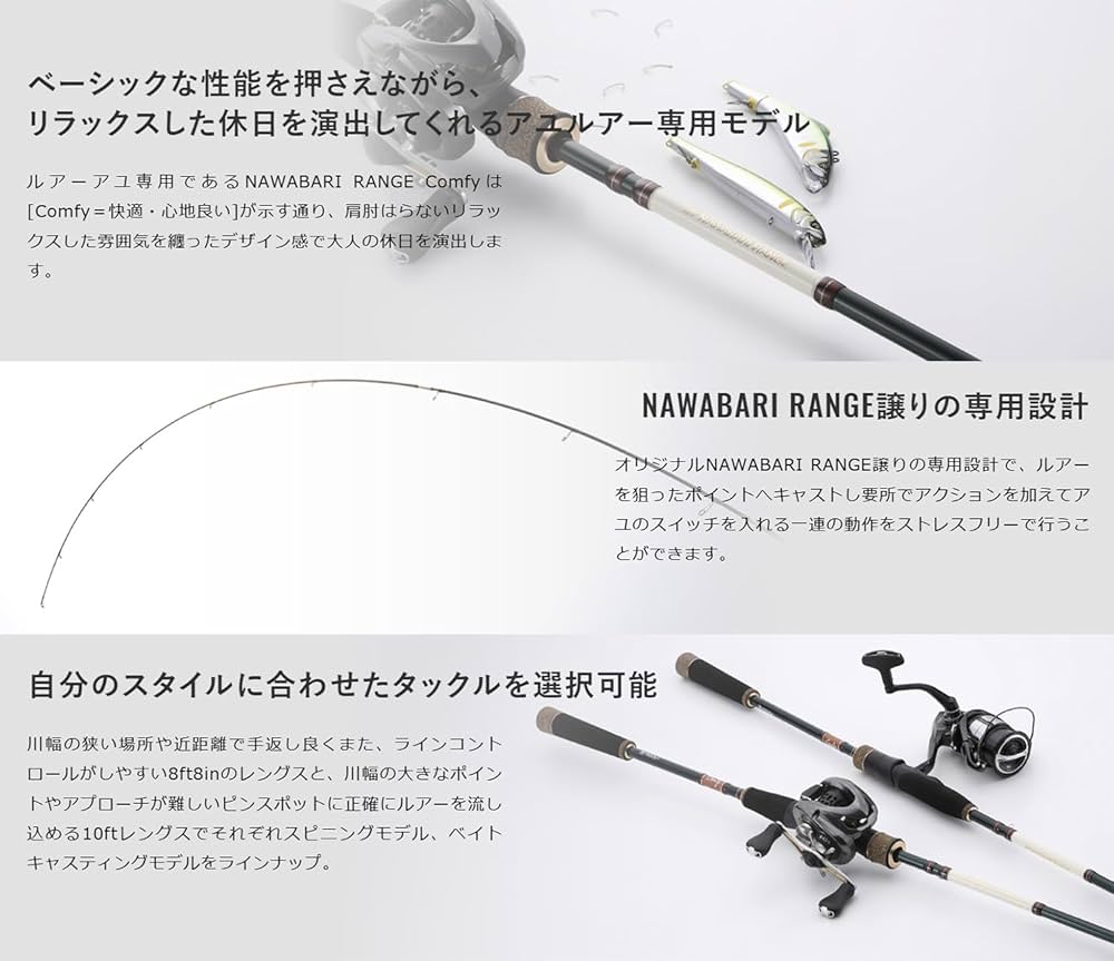 Amazon | ジャッカル(JACKALL) ナワバリ レンジ コンフィー NRC-C100M