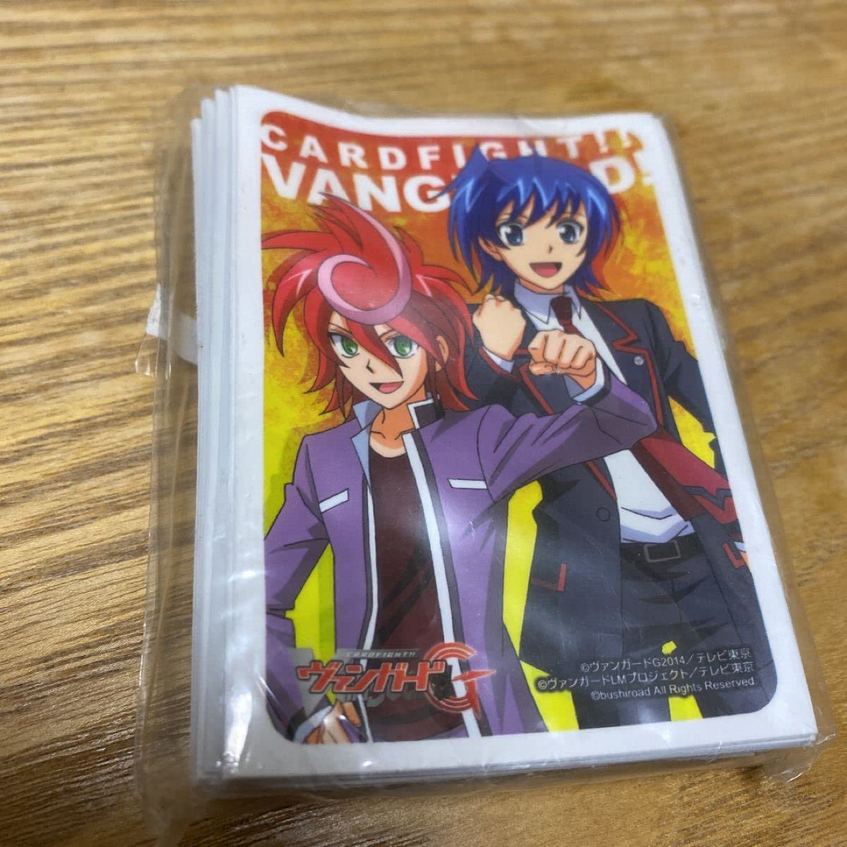 Amazon | ヴァンガード 新導クロノ&先導アイチ 公式スリーブ | トレカ 通販